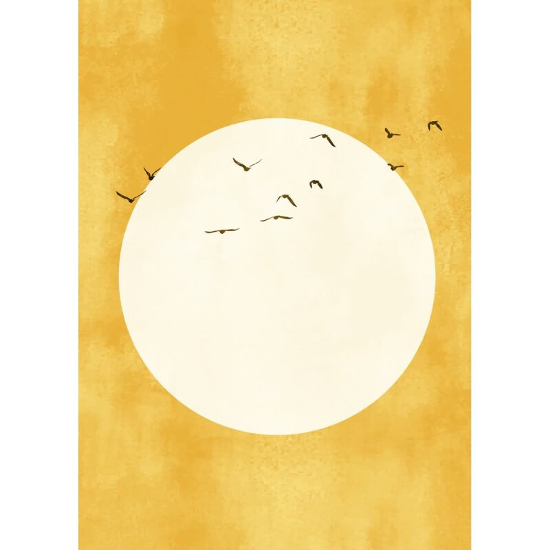 A.S. Création Leinwandbild Sunshine Größe 50cm x 70cm