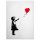 A.S. Création Leinwandbild Banksy-Balloon Größe 50cm x 70cm