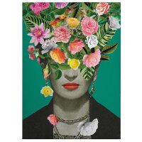 A.S. Cr&eacute;ation Leinwandbild Frida Floral...