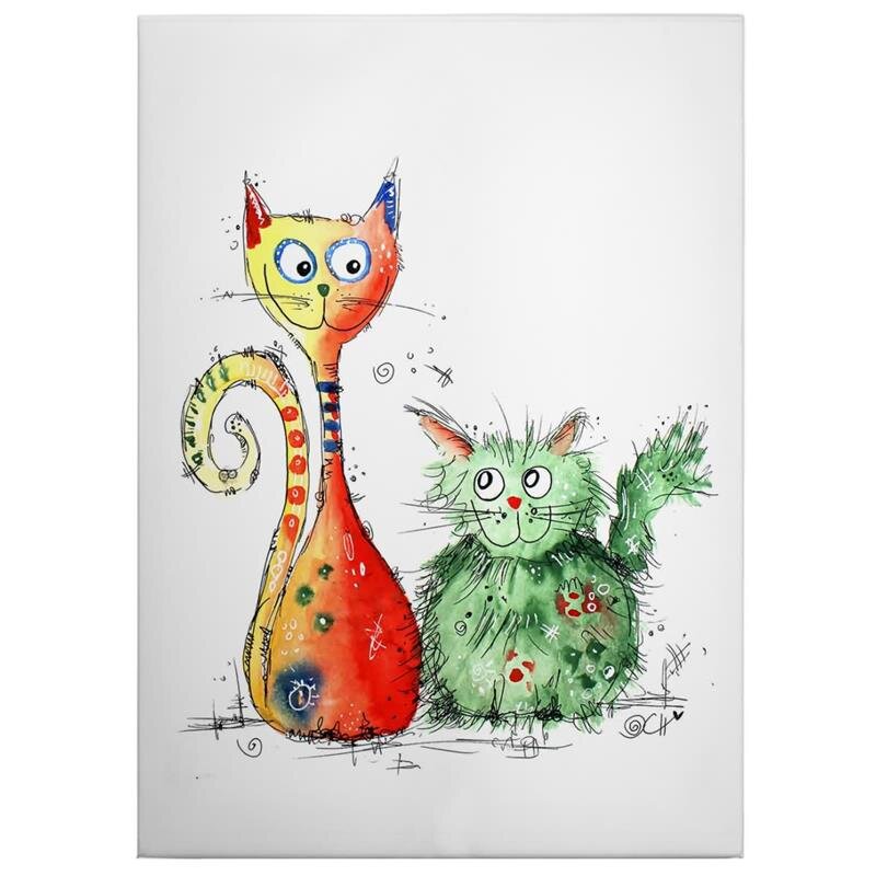 A.S. Création Leinwandbild Best Friends Größe 50cm x 70cm