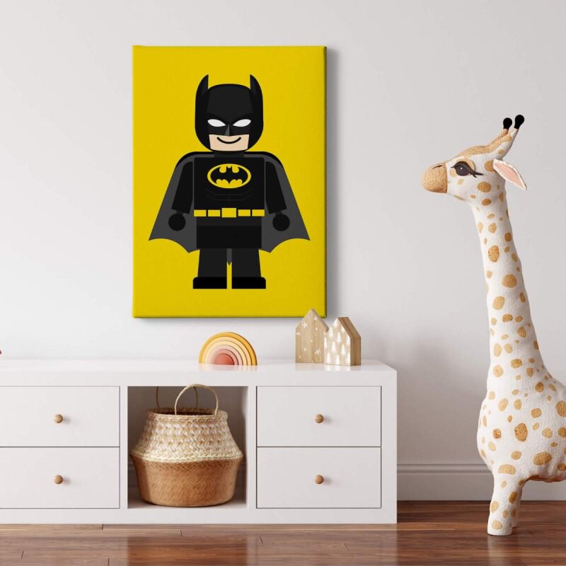 A.S. Création Leinwandbild Batman toy Größe 50cm x 70cm