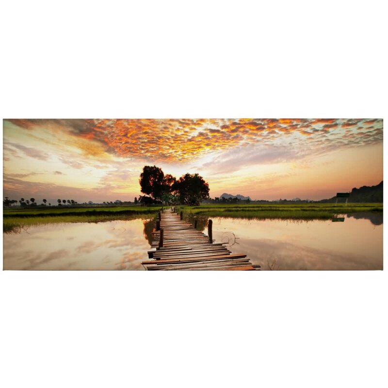 A.S. Création Leinwandbild the other Side Größe 100cm x 40cm