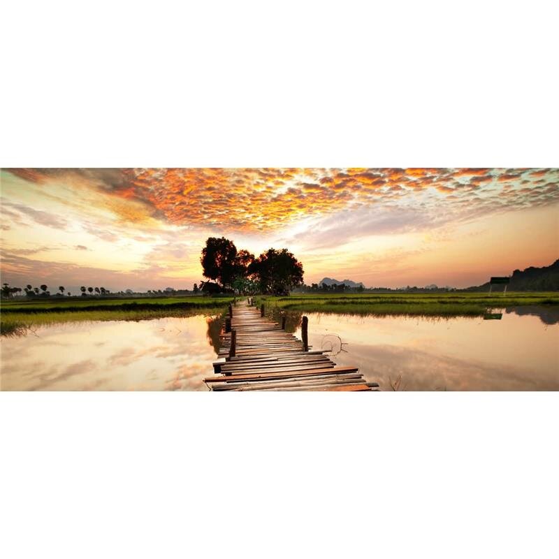 A.S. Création Leinwandbild the other Side Größe 100cm x 40cm