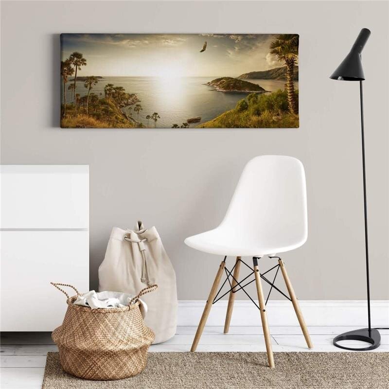 A.S. Création Leinwandbild SunsetParadise Größe 100cm x 40cm