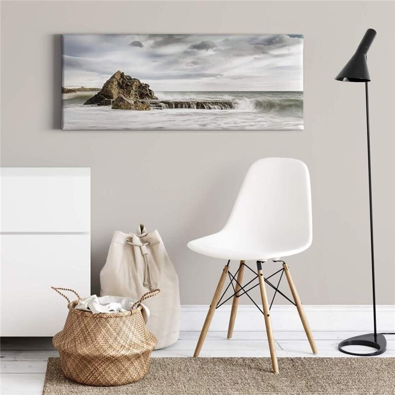 A.S. Création Leinwandbild RockInTheSurf Größe 100cm x 40cm