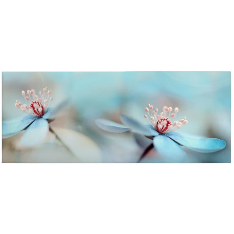 A.S. Création Leinwandbild DelicateFlower Größe 100cm x 40cm