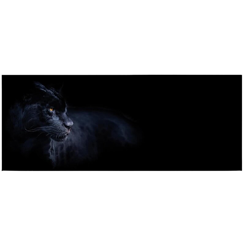 A.S. Création Leinwandbild Black Panther Größe 100cm x 40cm