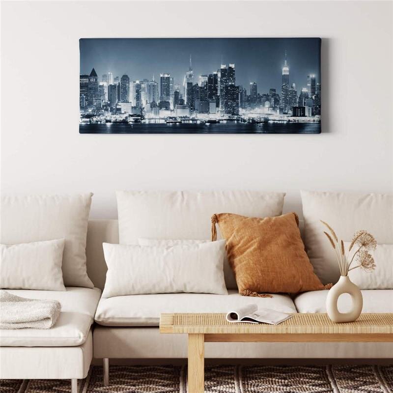 A.S. Création Leinwandbild NewYorkAtNight Größe 100cm x 40cm
