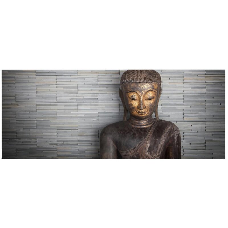 A.S. Création Leinwandbild Buddha Größe 100cm x 40cm