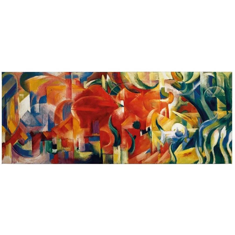 A.S. Création Leinwandbild Playing Shapes Größe 100cm x 40cm