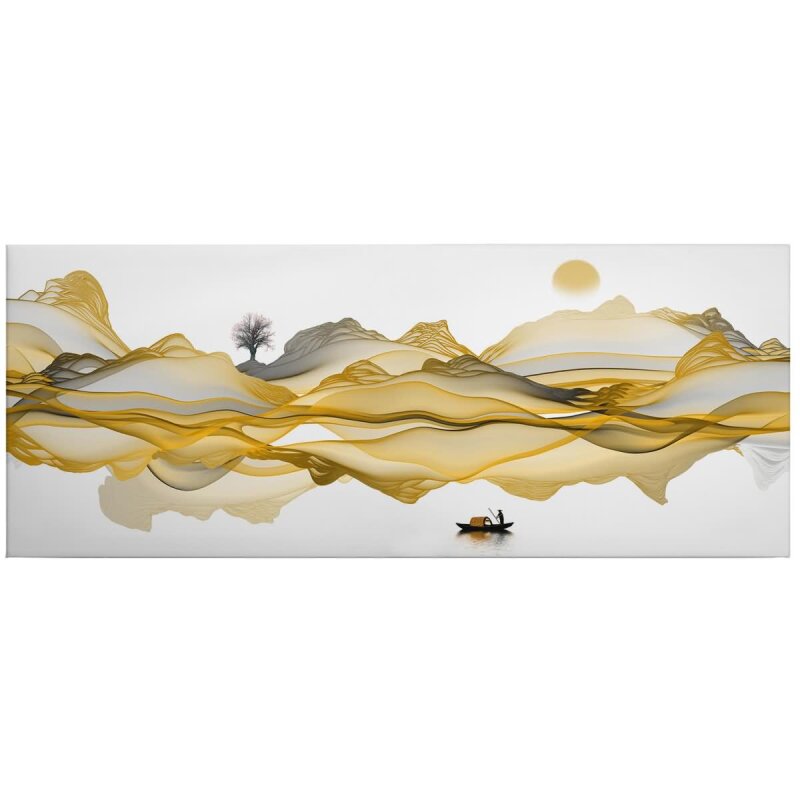 A.S. Création Leinwandbild Landscape Größe 100cm x 40cm