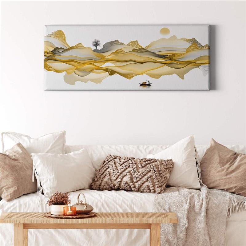 A.S. Création Leinwandbild Landscape Größe 100cm x 40cm