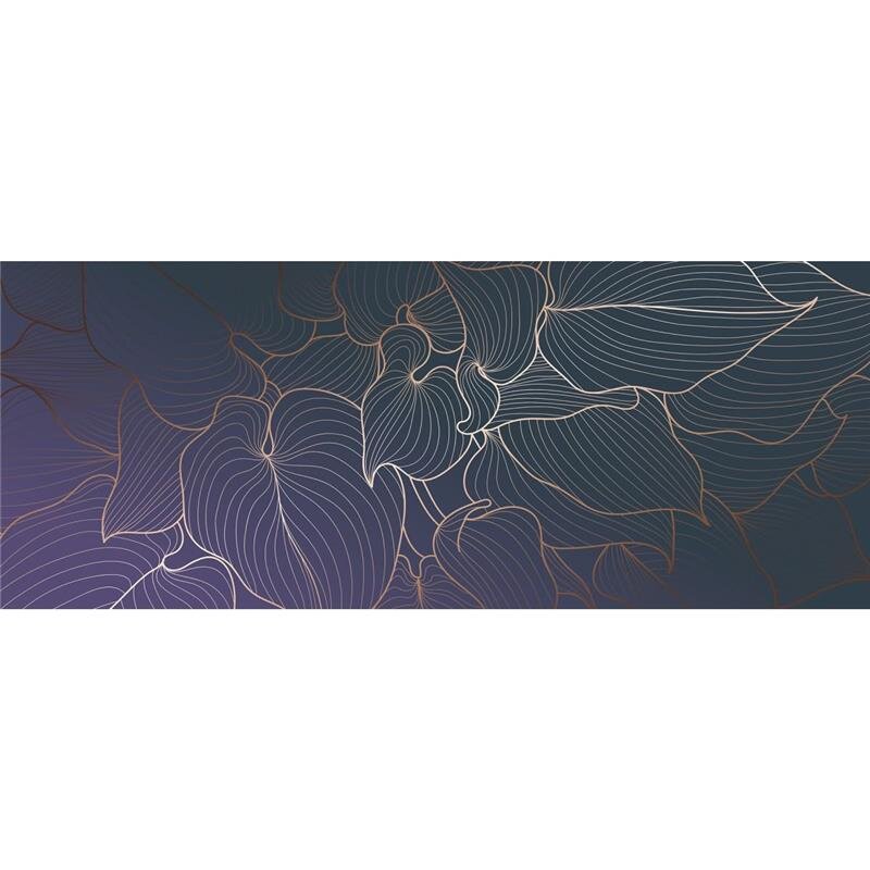 A.S. Création Leinwandbild Floral line Größe 100cm x 40cm