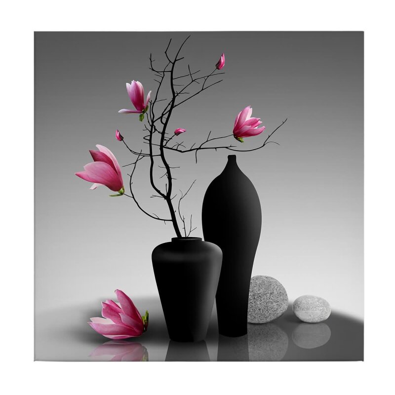 A.S. Création Leinwandbild MagnoliaBranch Größe 50cm x 50cm