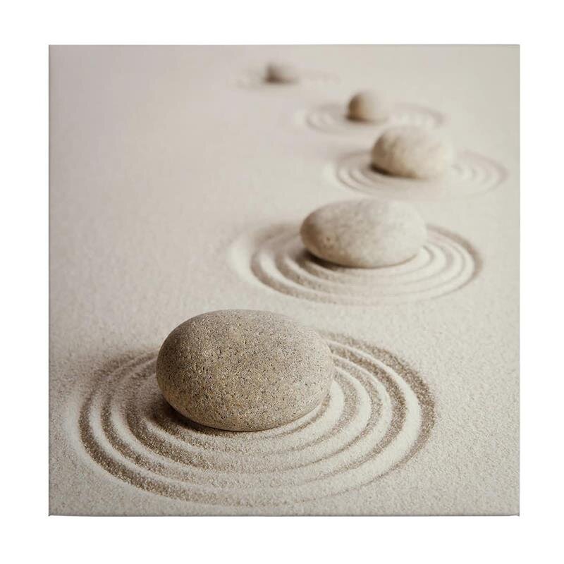 A.S. Création Leinwandbild Zen garden Größe 50cm x 50cm