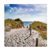 A.S. Cr&eacute;ation Leinwandbild WayToTheBeach...