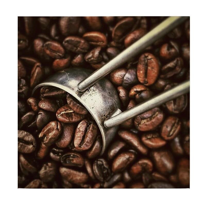 A.S. Création Leinwandbild CoffeeRoasting Größe 50cm x 50cm