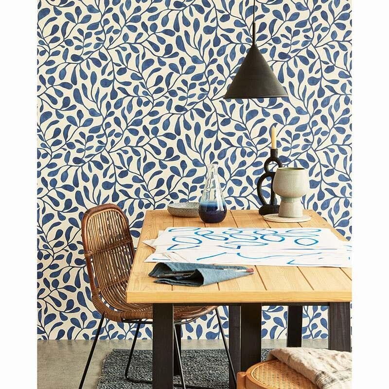 Tapete Beige, Creme, Blau Eijffinger Vliestapete (1040146)