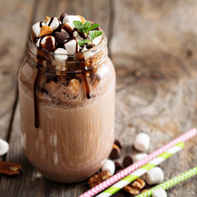 A.S. Création Leinwandbild Milkshake Größe 50cm x 50cm