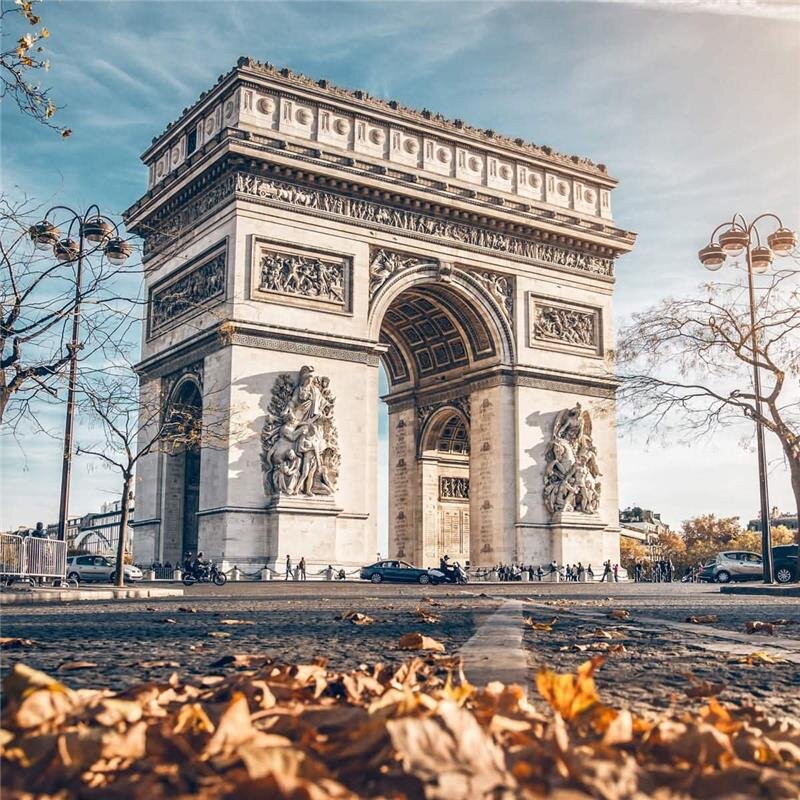 A.S. Création Leinwandbild ArcDeTriomphe Größe 50cm x 50cm