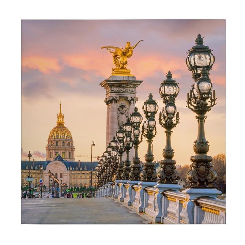 A.S. Création Leinwandbild Pont Alexandre Größe 50cm x 50cm