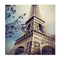 A.S. Cr&eacute;ation Leinwandbild Eiffel Tower...