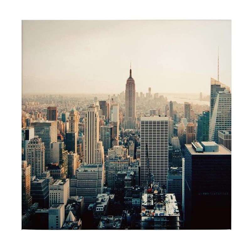 A.S. Création Leinwandbild Skyline Größe 50cm x 50cm