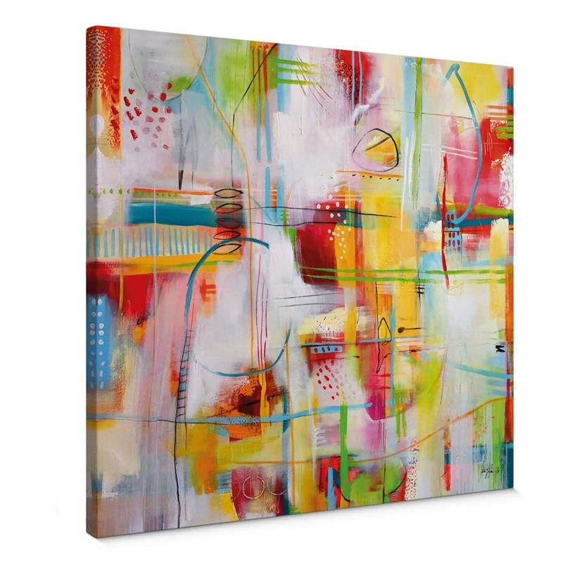 A.S. Création Leinwandbild ChaosFeelings Größe 50cm x 50cm