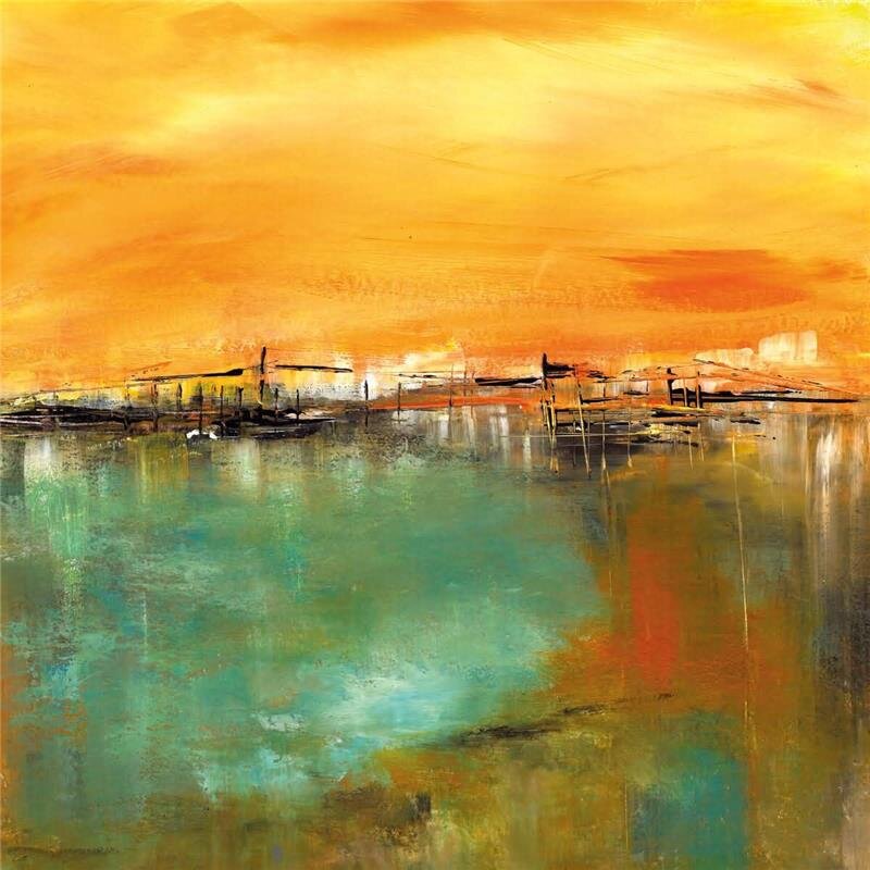 A.S. Création Leinwandbild Near the water Größe 50cm x 50cm