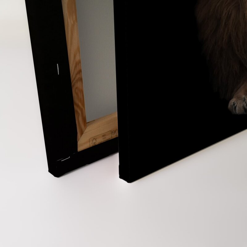 A.S. Création Leinwandbild wildlife2 Größe 120cm x 80cm