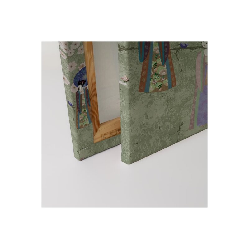 A.S. Création Leinwandbild Kimono 1 Größe 50cm x 40cm