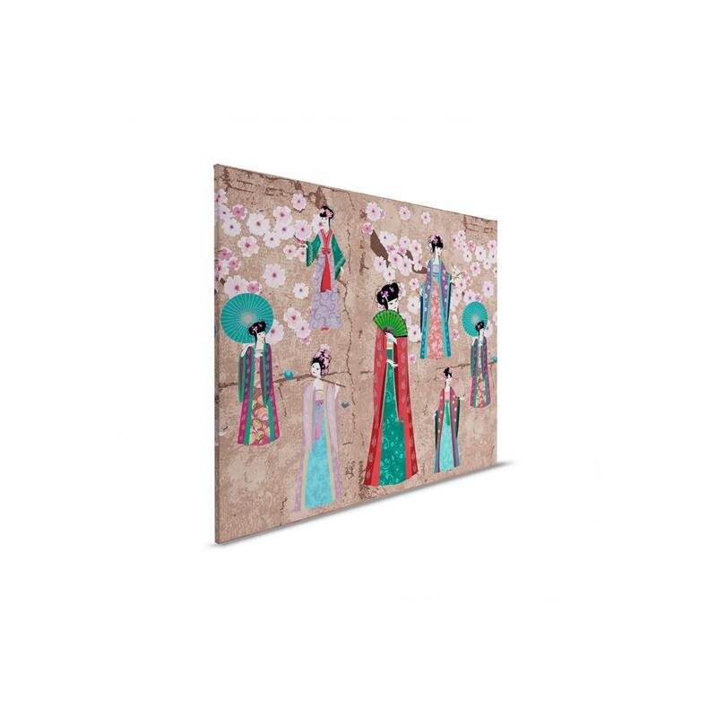 A.S. Création Leinwandbild Kimono 2 Größe 50cm x 40cm