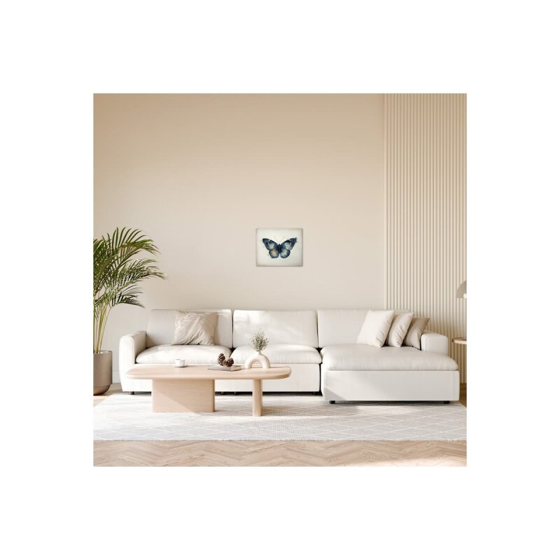 A.S. Création Leinwandbild Butterfly Größe 50cm x 40cm