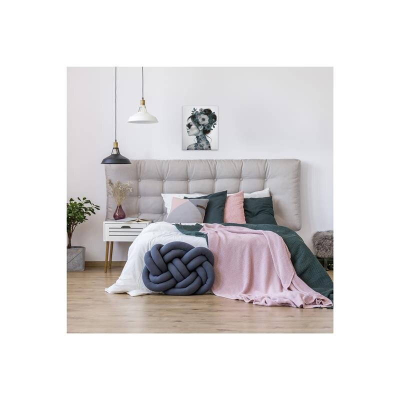 A.S. Création Leinwandbild Flowergirl Blue Größe 40cm x 50cm