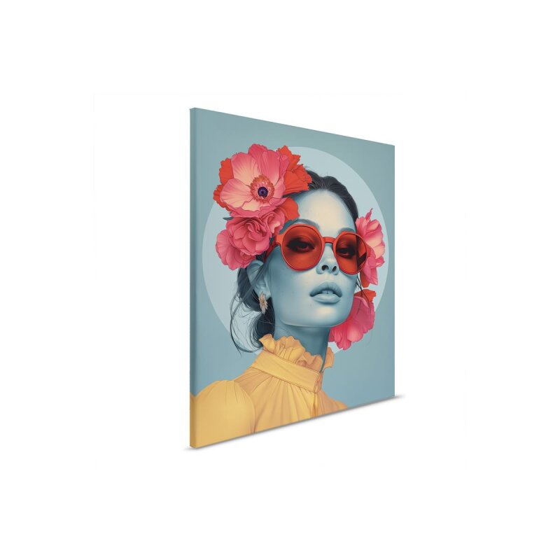 A.S. Création Leinwandbild Loretta Größe 40cm x 50cm