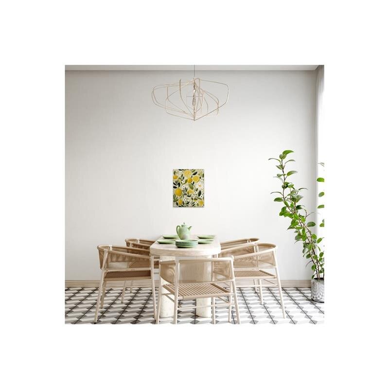 A.S. Création Leinwandbild Lemons Light Größe 40cm x 50cm