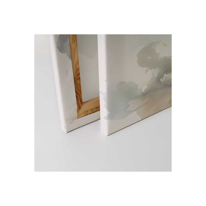 A.S. Création Leinwandbild Baby Elefant Größe 40cm x 50cm