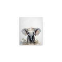 A.S. Cr&eacute;ation Leinwandbild Baby Elefant...