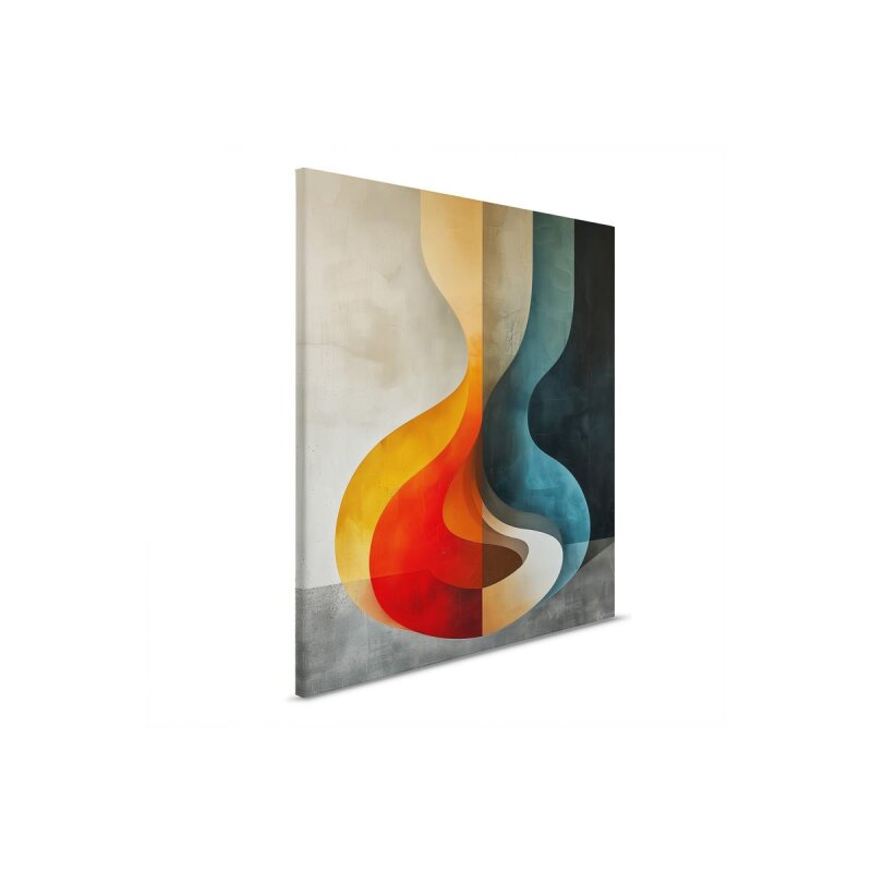 A.S. Création Leinwandbild Abstract Areas Größe 40cm x 50cm