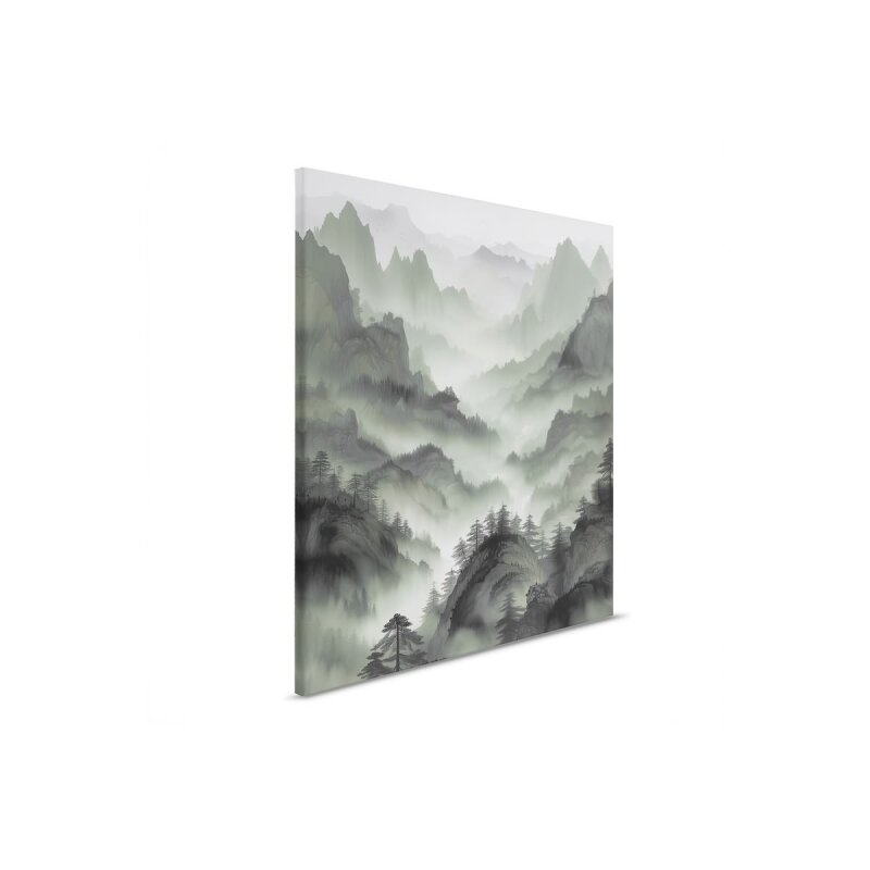 A.S. Création Leinwandbild Asian MountainG Größe 40cm x 50cm