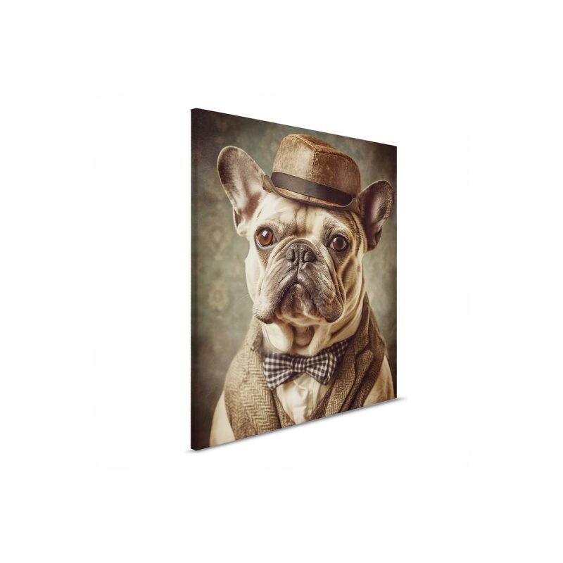 A.S. Création Leinwandbild Mr.Dog Größe 40cm x 50cm