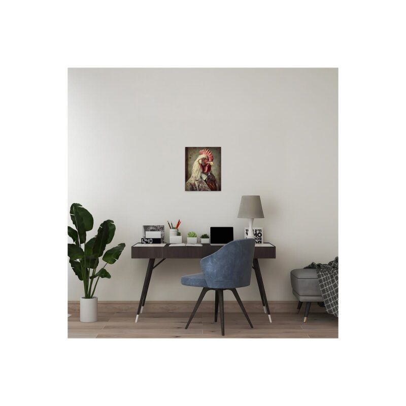 A.S. Création Leinwandbild Mr.Rooster Größe 40cm x 50cm