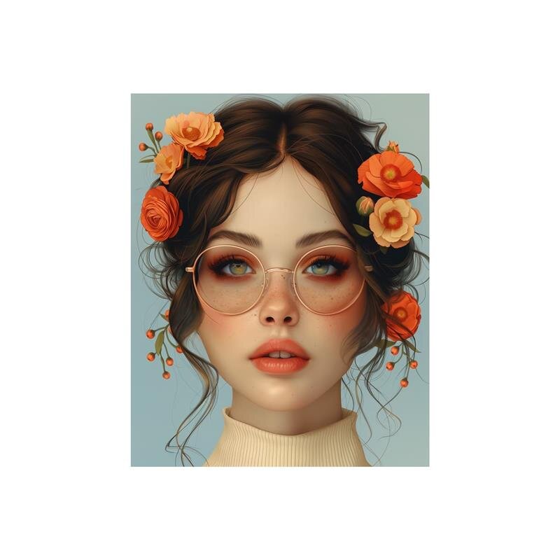 A.S. Création Leinwandbild Lara Größe 40cm x 50cm