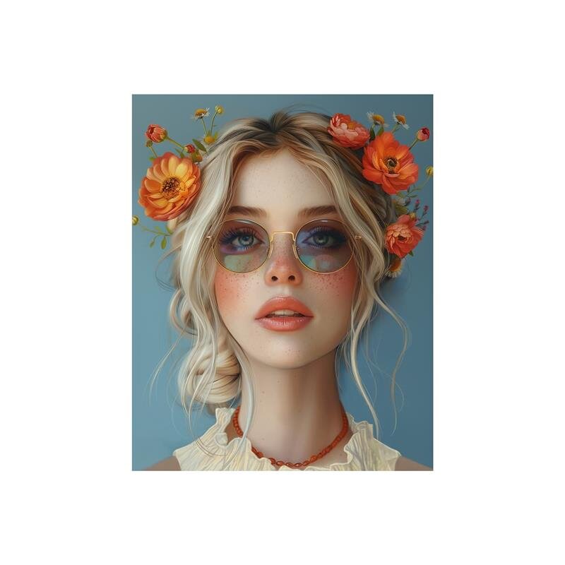 A.S. Création Leinwandbild Nina Größe 40cm x 50cm