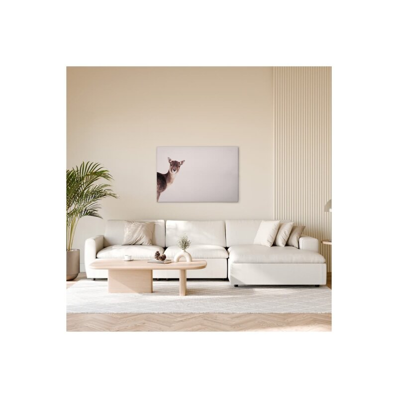 A.S. Création Leinwandbild Deer Rose