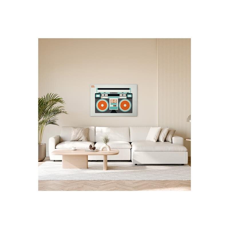A.S. Création Leinwandbild Ghetto Blaster