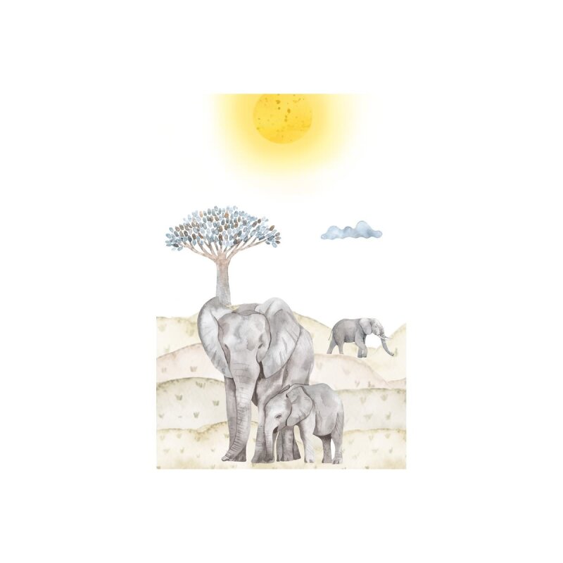 A.S. Création Leinwandbild Safari Squad 2