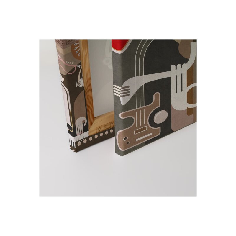 A.S. Création Leinwandbild Wall of Sound 3