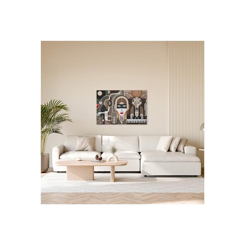 A.S. Création Leinwandbild Wall of Sound 3