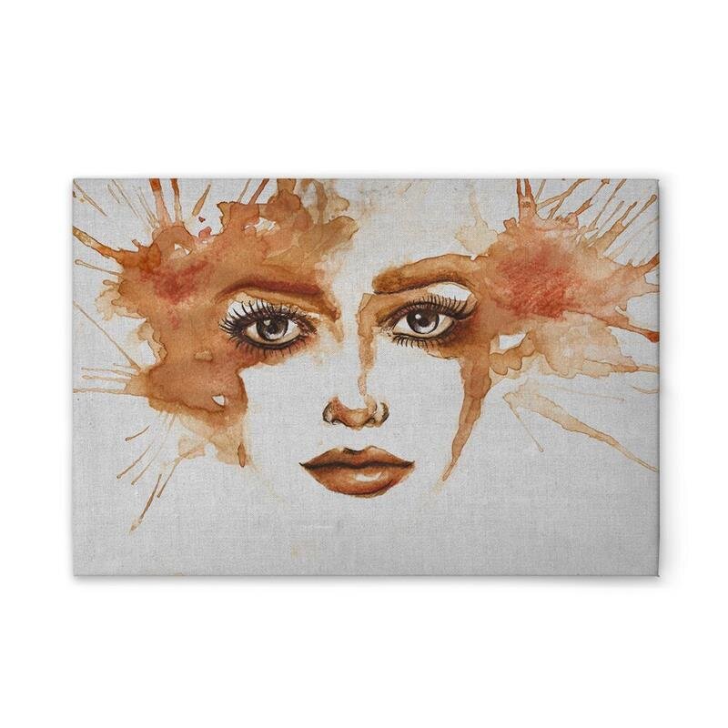 A.S. Création Leinwandbild Watercolor Face 1